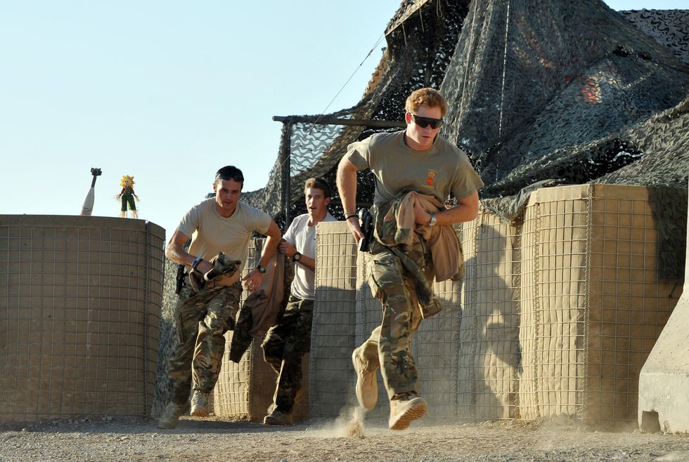 Prince Harry in Helmond Province