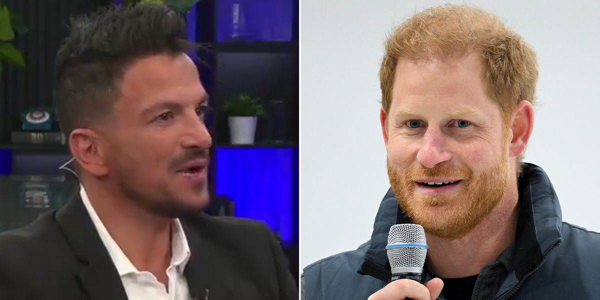 NextImg:Peter Andre reveals how he changed his mind on Prince Harry