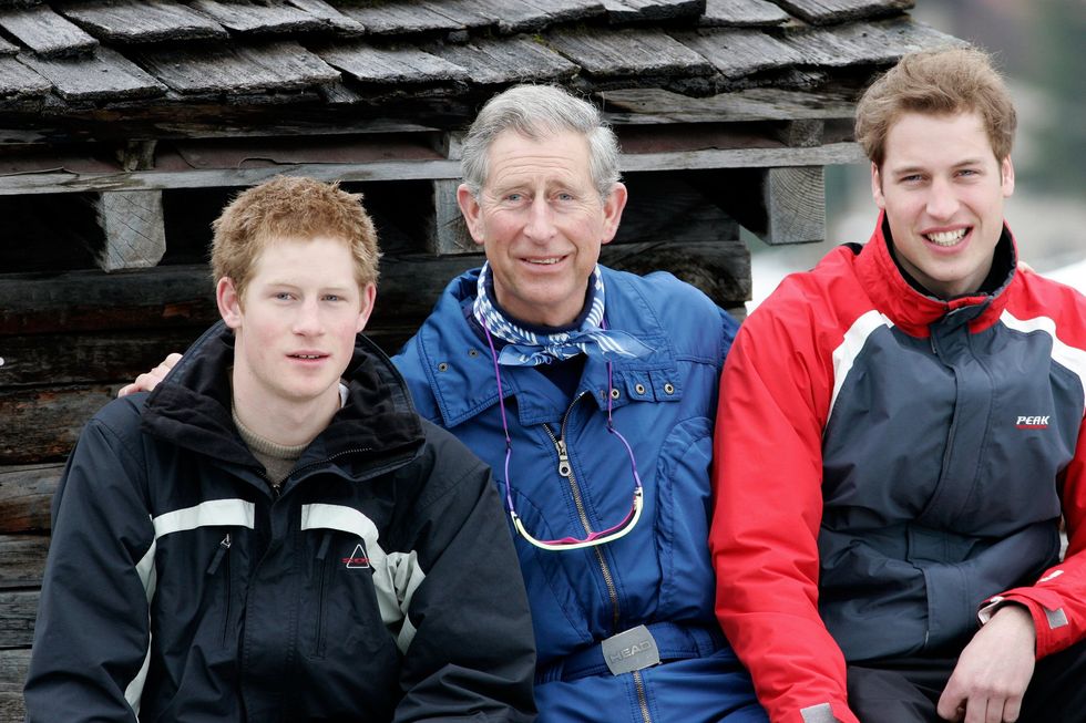 Prince Harry, King Charles, Prince William