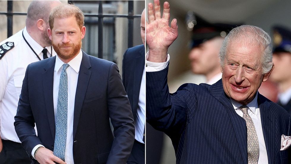 Prince Harry, King Charles