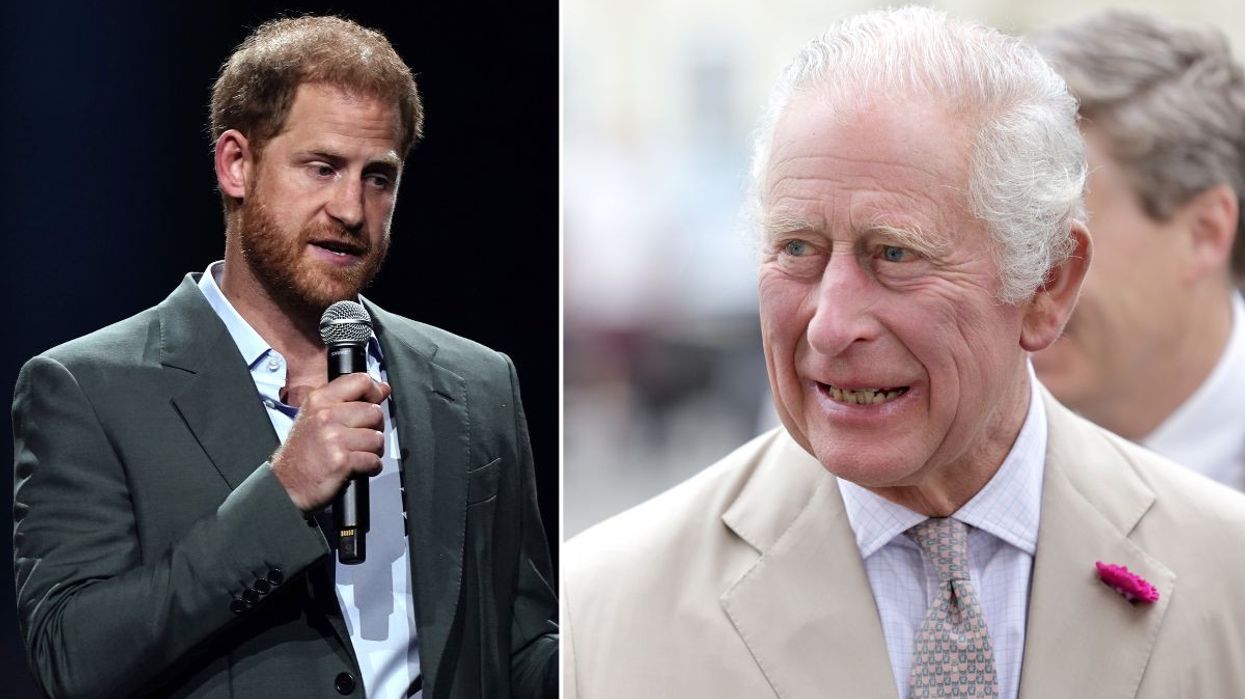 Prince Harry (left) and King Charles (right)