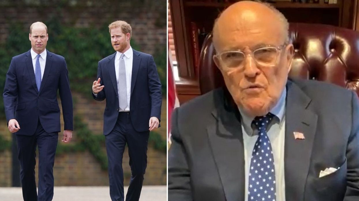 'Prince Harry makes me sad!' Rudy Giuliani weighs in on royals as William's popularity grows
