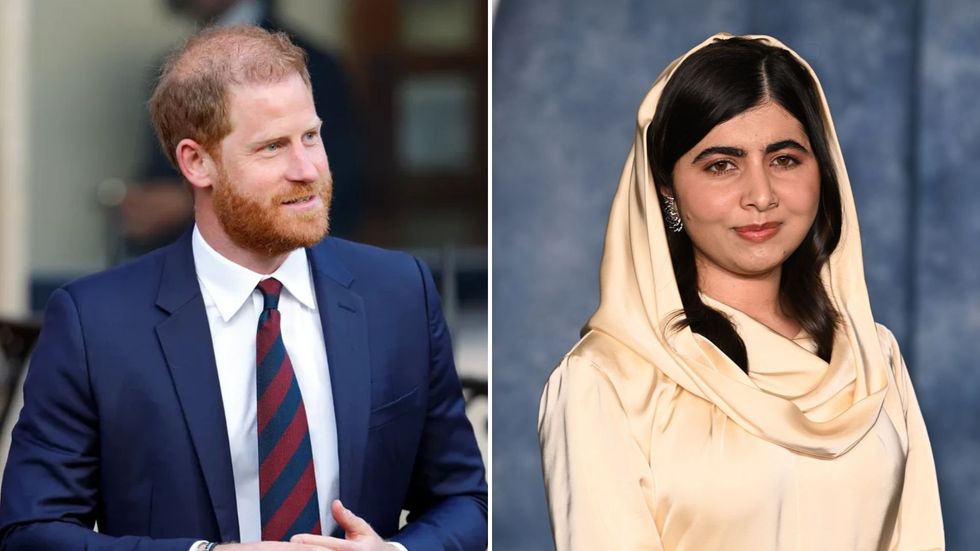 Prince Harry, Malala Yousafzai