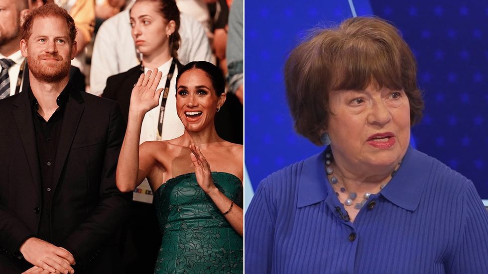 Prince Harry, Meghan Markle and Angela Levin