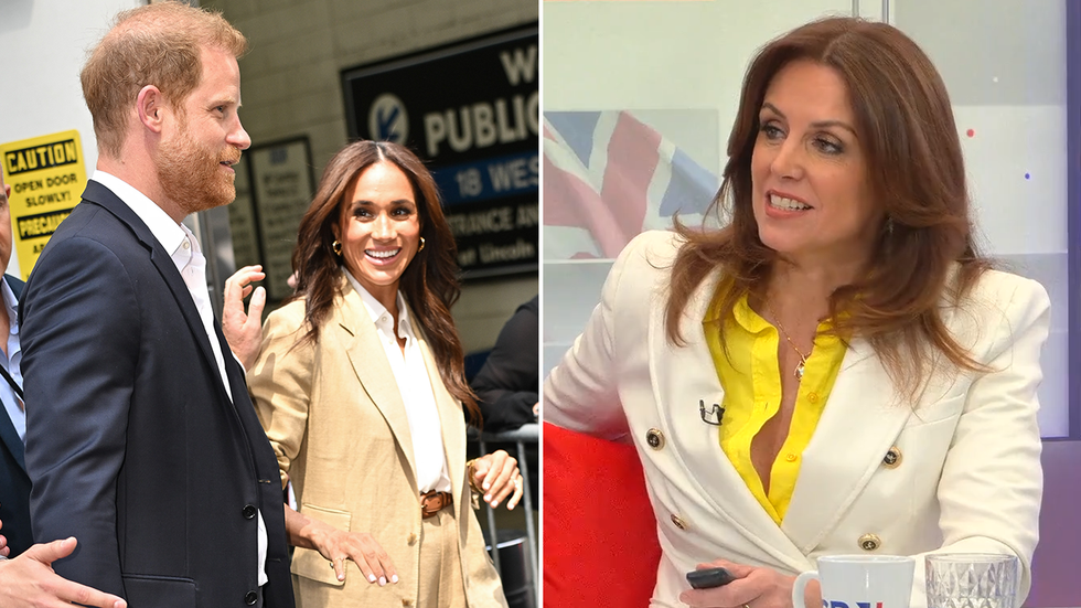 Prince Harry, Meghan Markle and Bev Turner