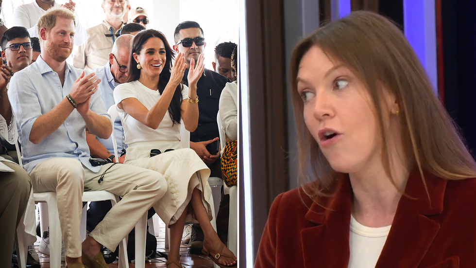 Prince Harry, Meghan Markle and Charlotte Griffiths