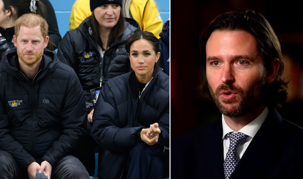 Prince Harry, Meghan Markle and Jason Knauf