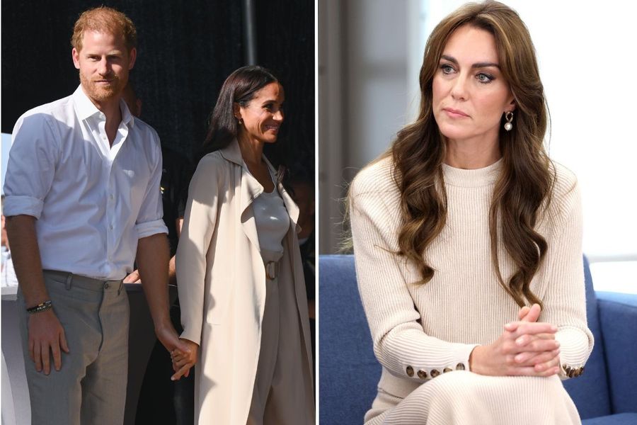 Prince Harry, Meghan Markle and Kate Middleton
