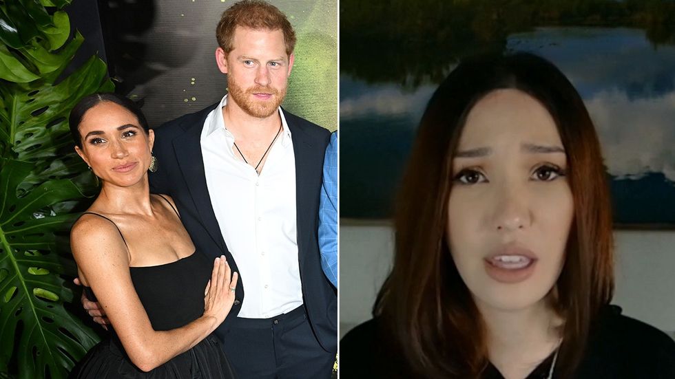 Prince Harry, Meghan Markle and Lauren Chen