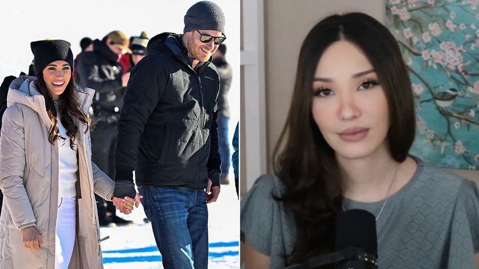 Prince Harry, Meghan Markle and Lauren Chen