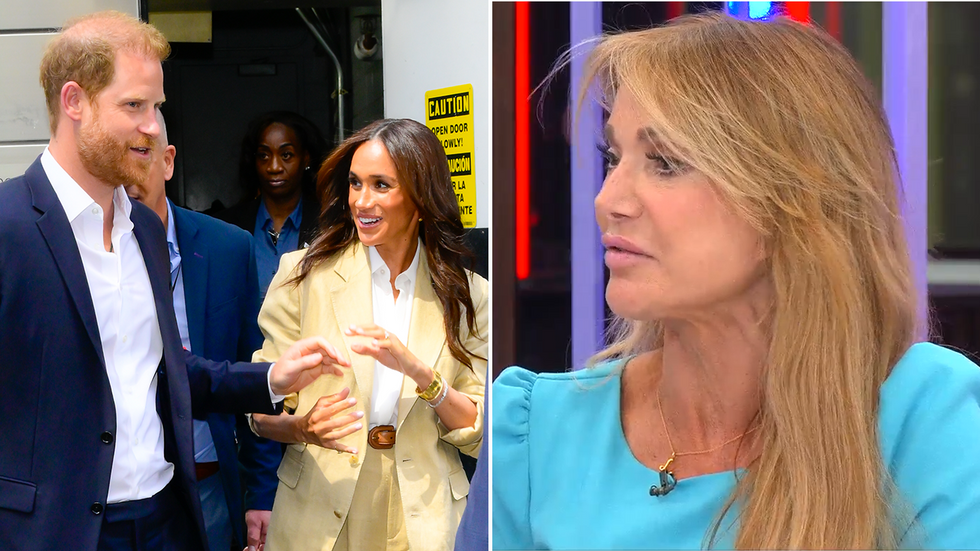 Prince Harry, Meghan Markle and Lizzie Cundy