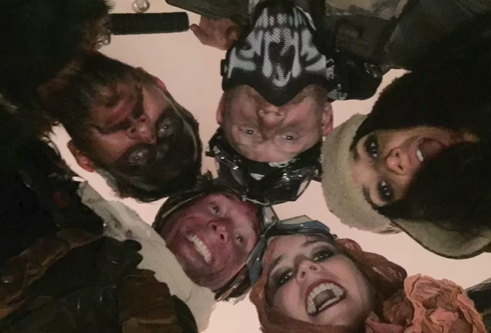 Prince Harry, Meghan Markle and Princess Eugenie