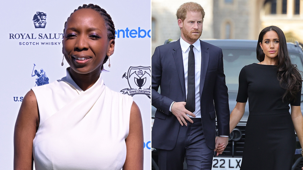 Prince Harry, Meghan Markle and Sophie Chandauka