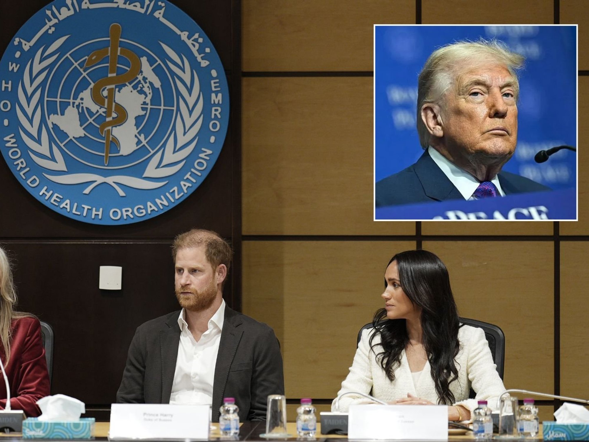 Prince Harry, Meghan Markle, Donald Trump