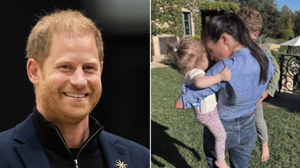 Prince Harry, Meghan Markle, Prince Archie and Princess Lilibet