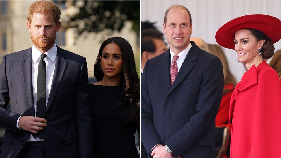 Prince Harry, Meghan Markle, Prince William, Princess Kate