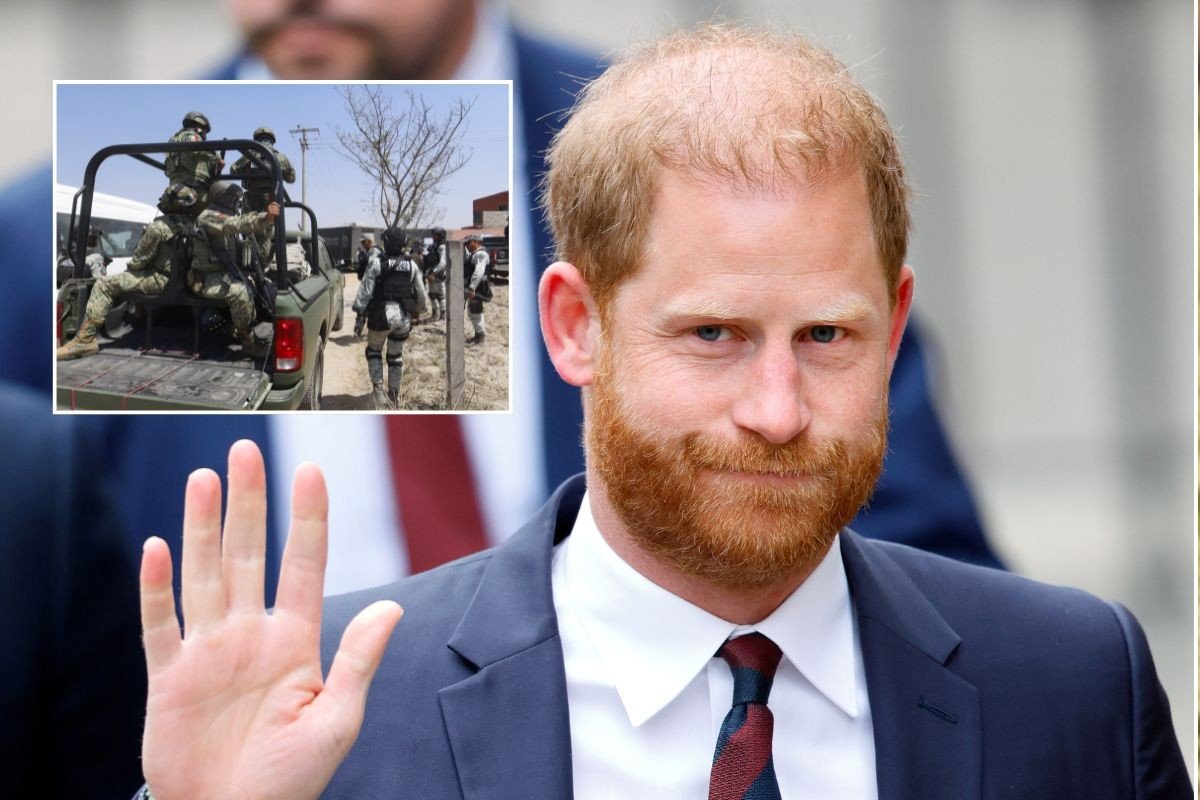 Prince Harry / Mexican police in Jalisco
