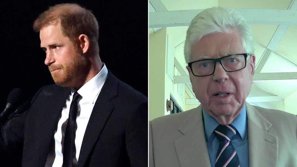 Prince Harry, Michael Cole