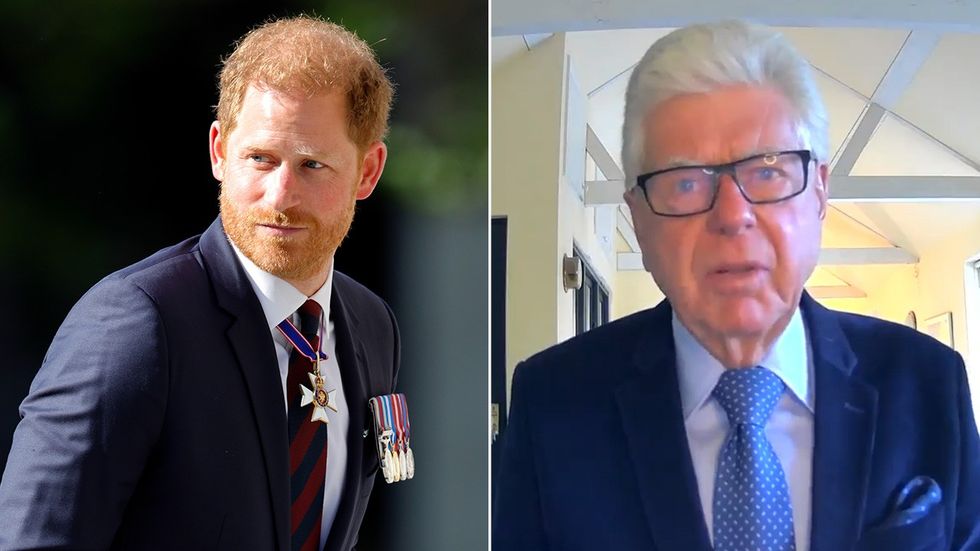 Prince Harry, Michael Cole