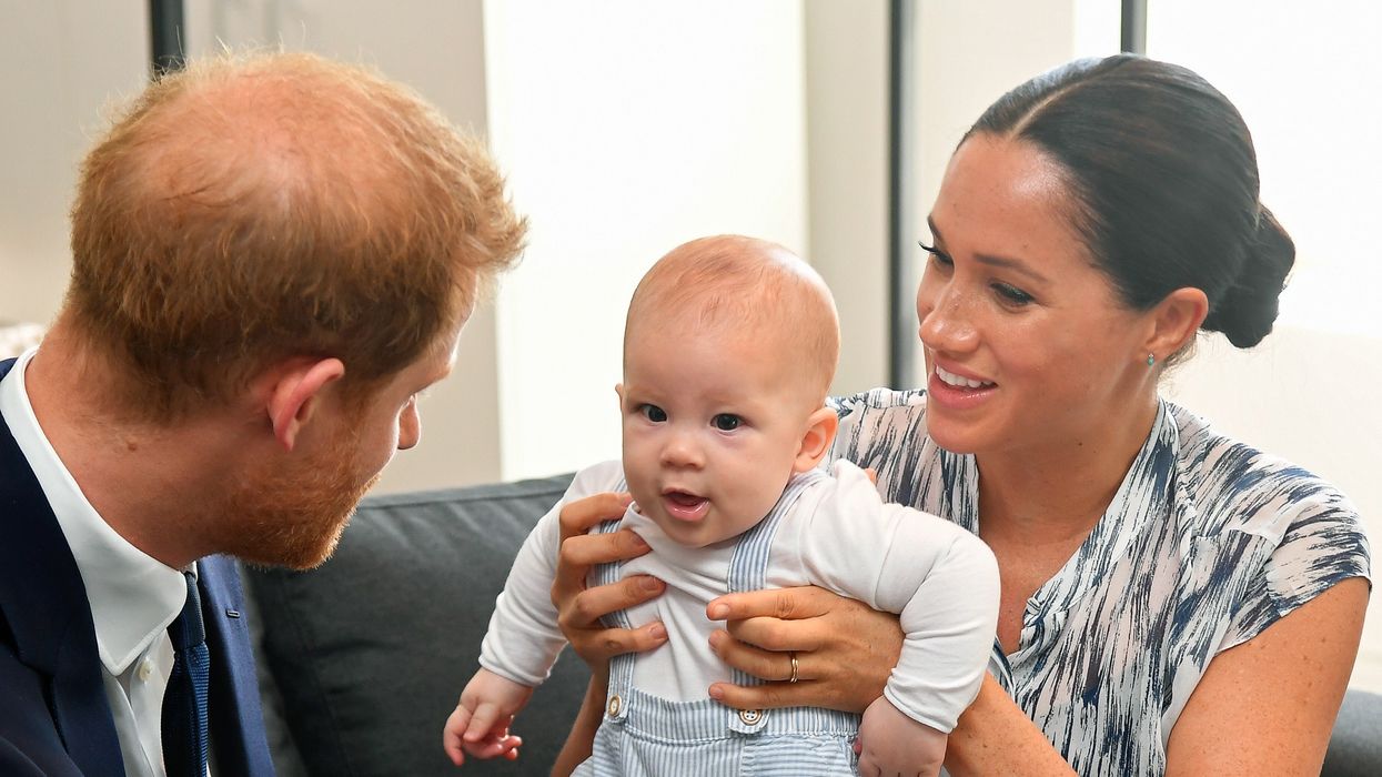Prince Harry, Prince Archie, Meghan Markle