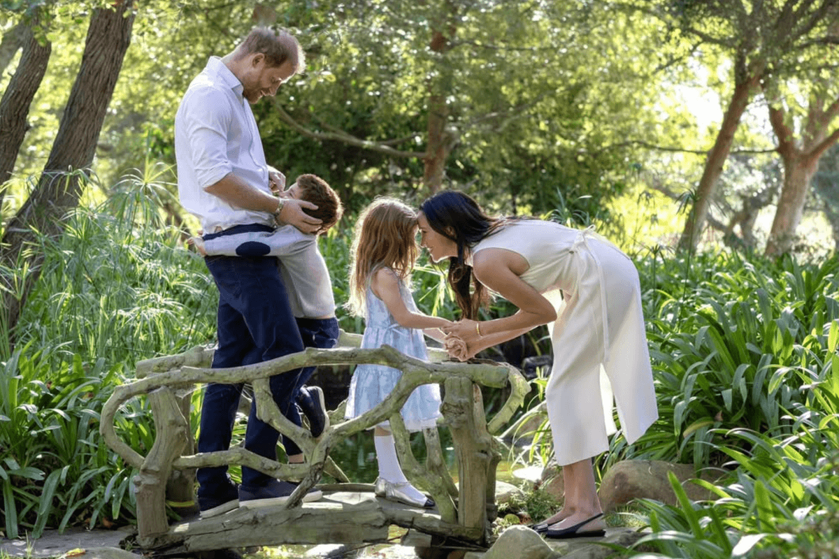 Prince Harry, Prince Archie, Princess Lilibet, Meghan Markle