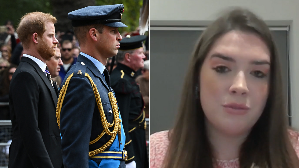 Prince Harry, Prince William and Pandora Forsyth