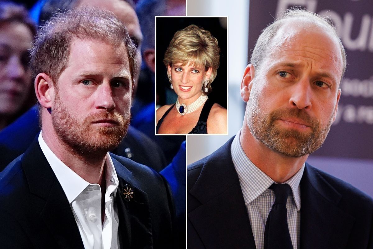 Prince Harry, Prince William, Princess Diana