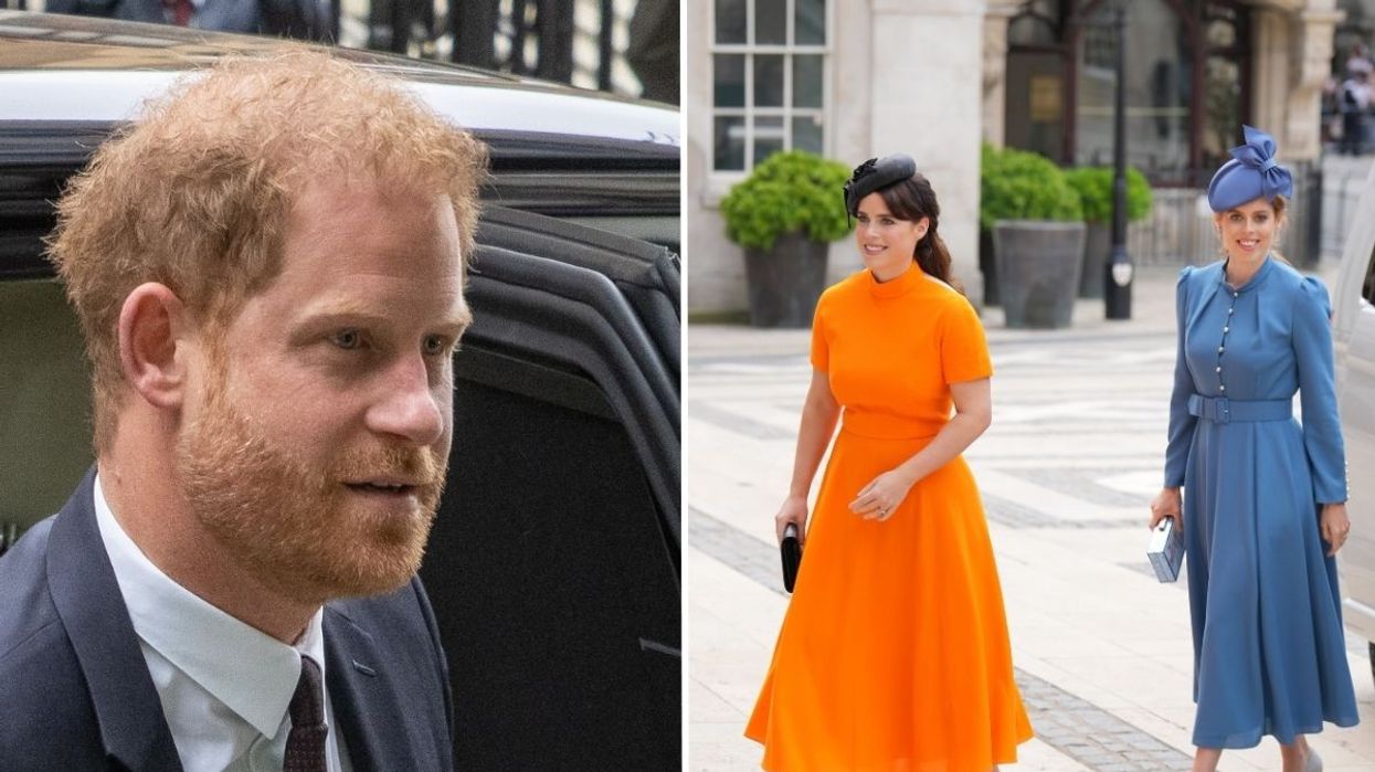 Prince Harry, Princess Beatrice and Princess Eugenie