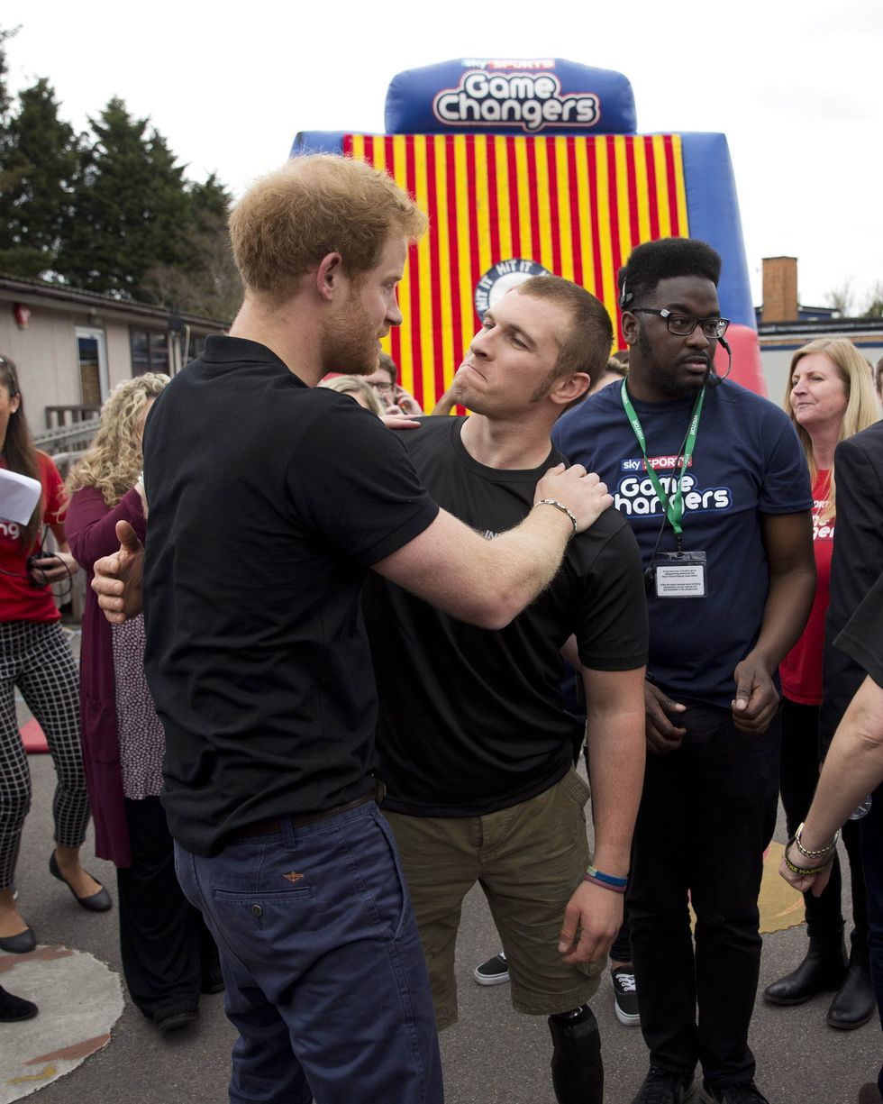 Príncipe Harry, Scott Meenagh