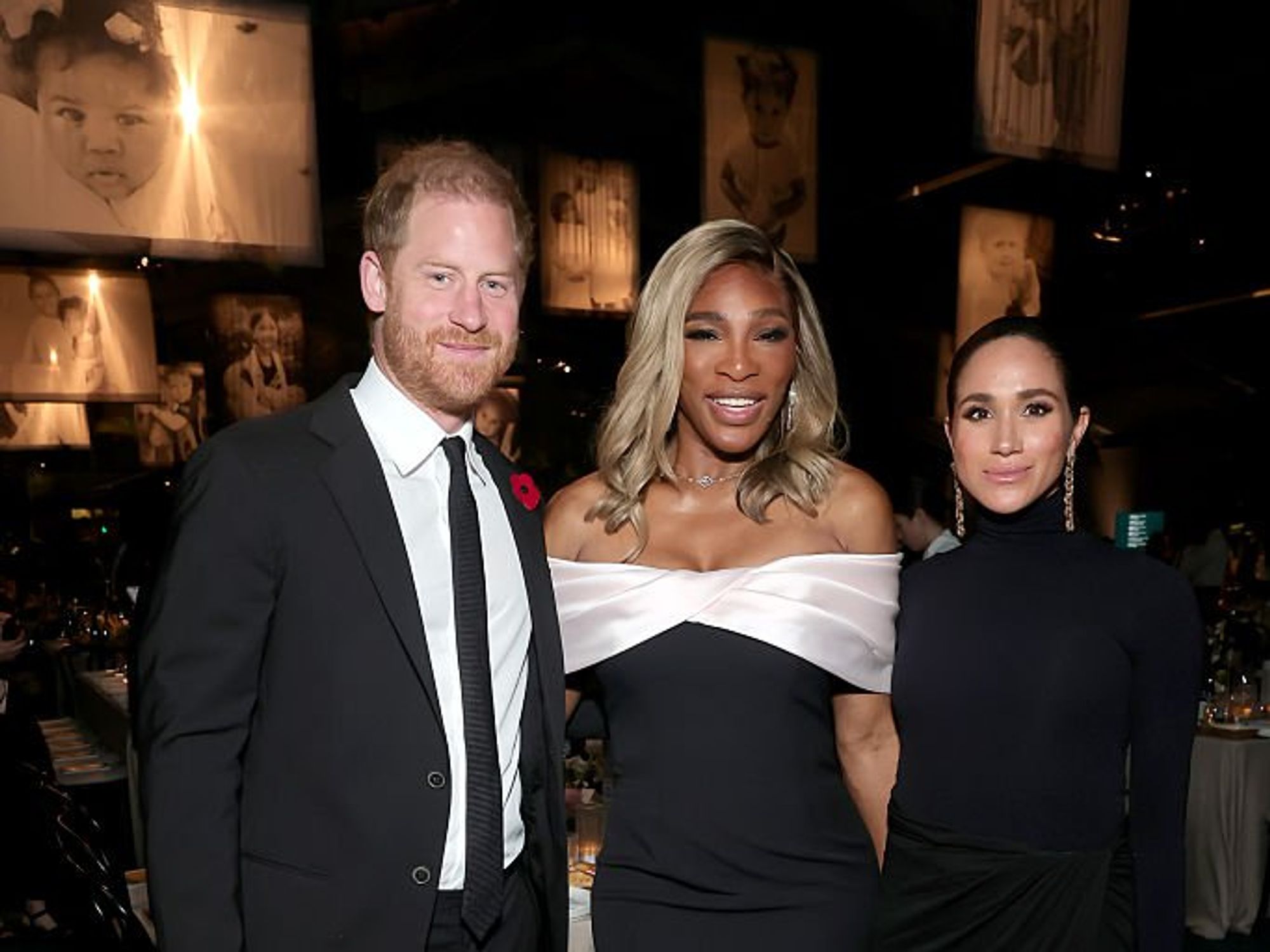 Prince Harry steps into 'protective' role as Meghan Markle appears 'coy' among A-listers