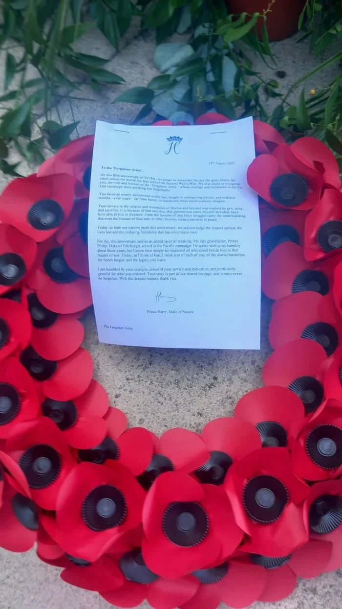 Prince Harry tribute