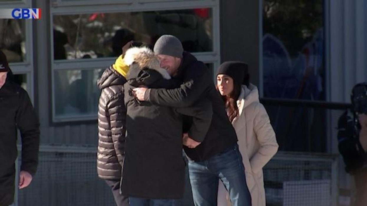 Prince Harry and Meghan Markle break cover after controversial Sussex rebrand as they hit the ski slopes