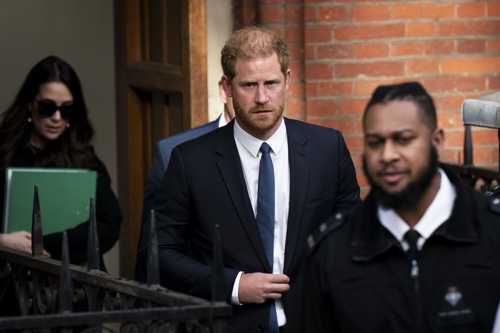 Prince Harry walking