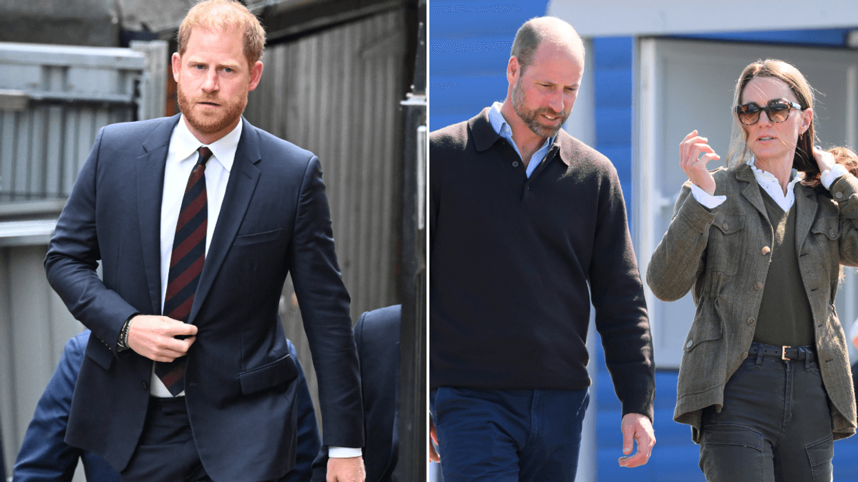 Prince Harry, William and Kate