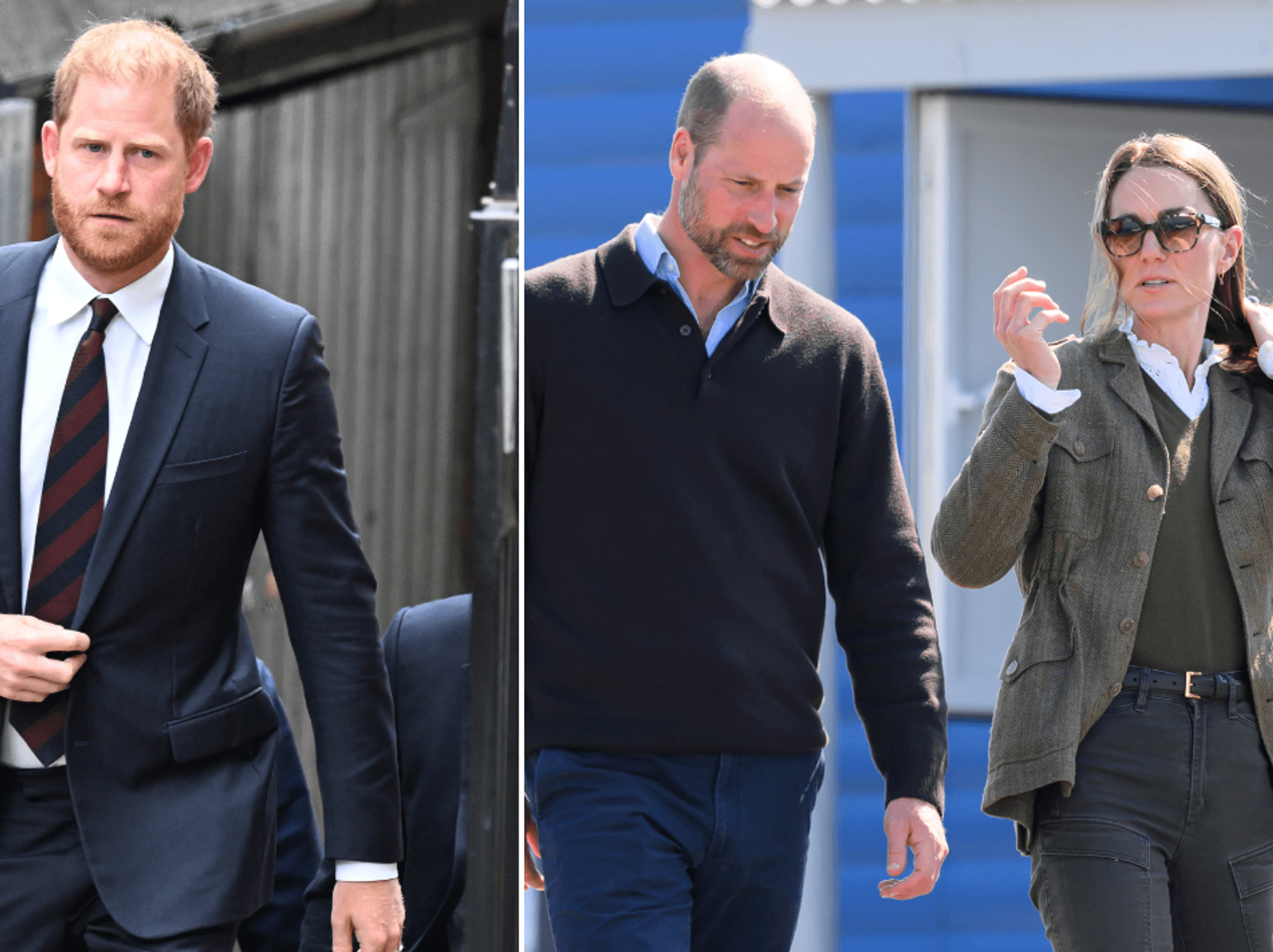 Prince Harry, William and Kate