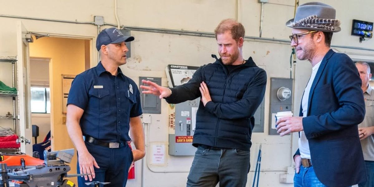Prince Harry pictured on duty in California as Archewell Philanthropies unveils new collaboration Prince Harry pictured on duty in California as Archewell Philanthropies unveils new collaboration