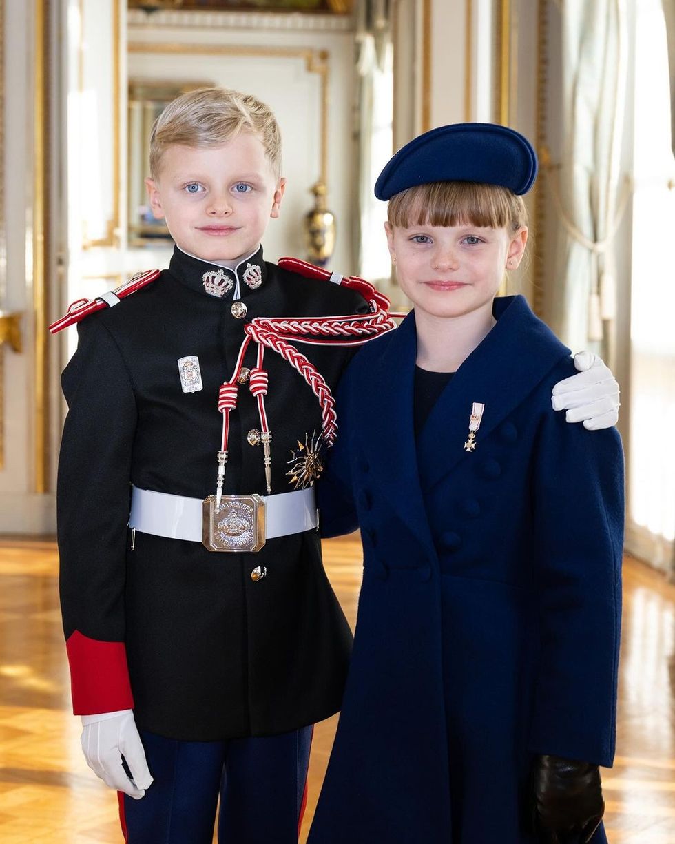 Prince Jacques and Princess Gabriella
