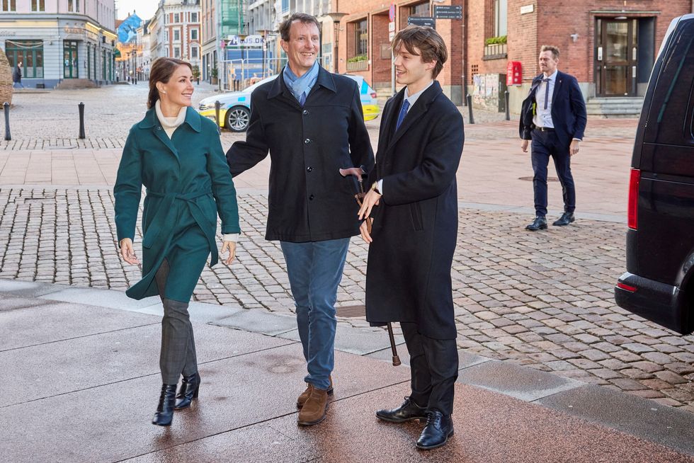 Prince Joachim, Princess Marie and Count Felix