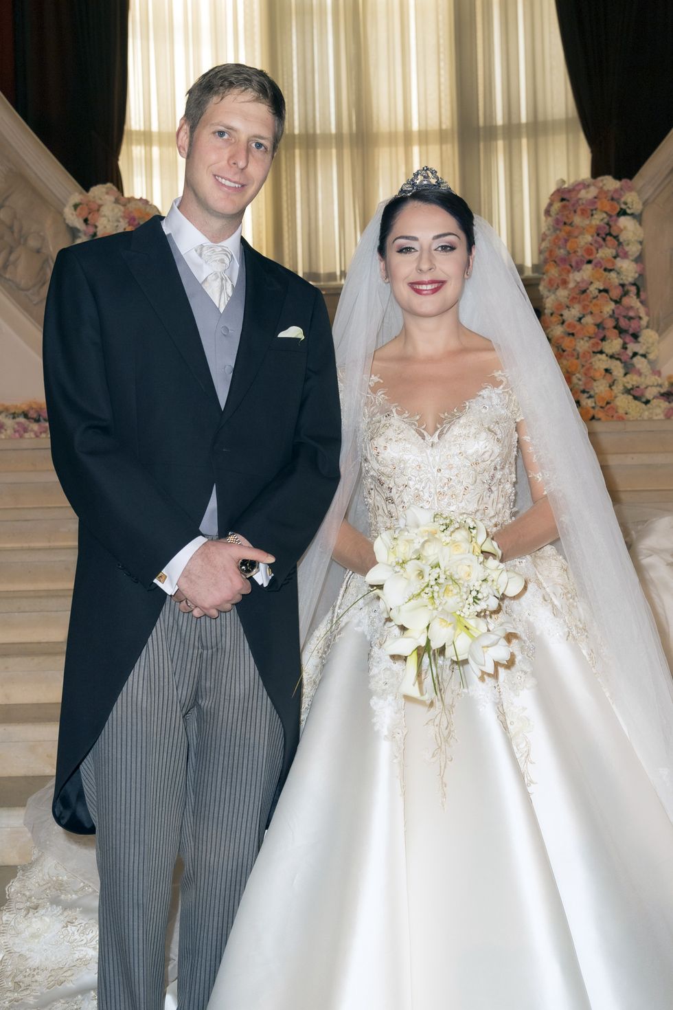 Prince Leka and Princess Elia of Albania.