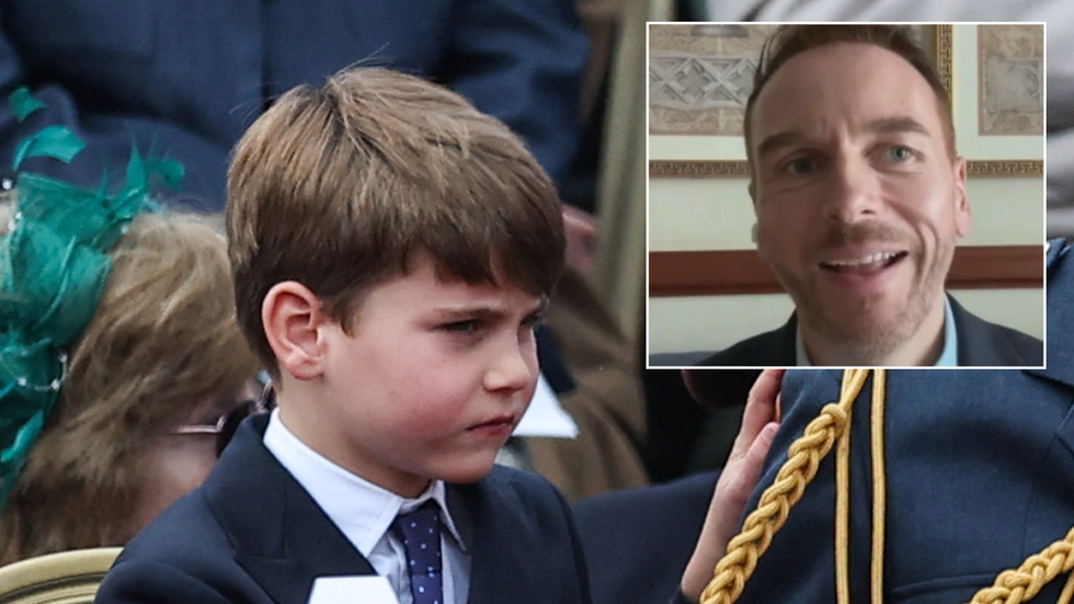 Prince Louis and Grant Harrold
