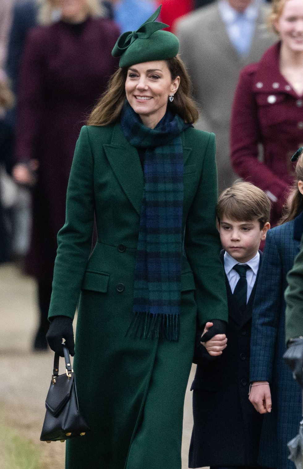 Prince Louis and Kate Middleton
