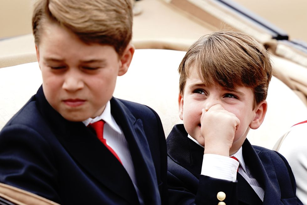 Prince Louis and Prince George