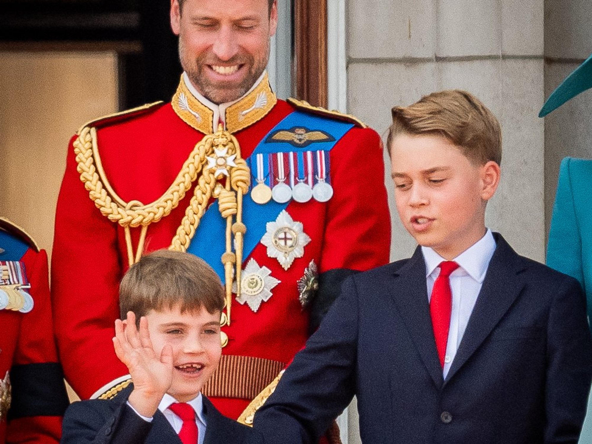 Prince Louis and Prince George