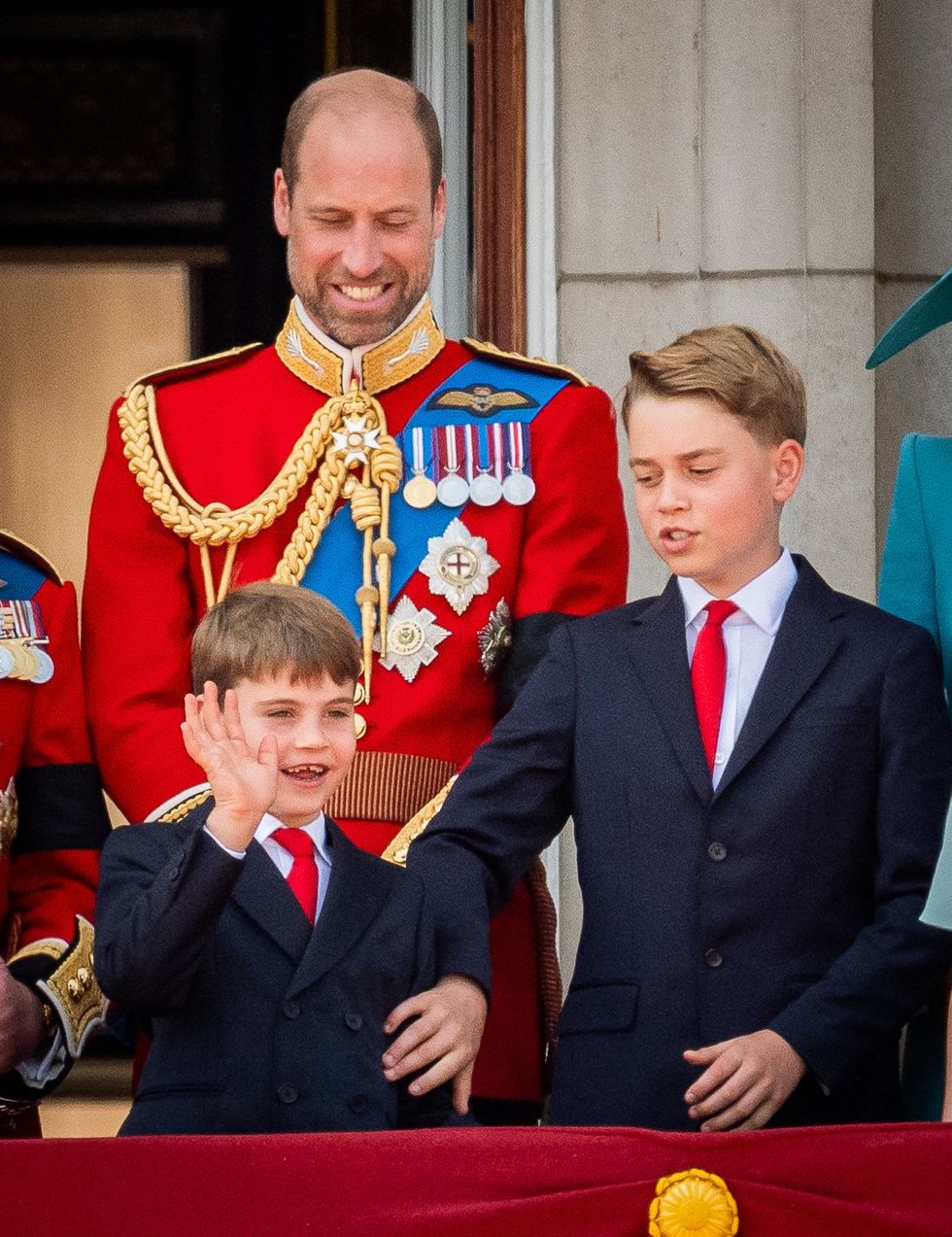Prince Louis and Prince George