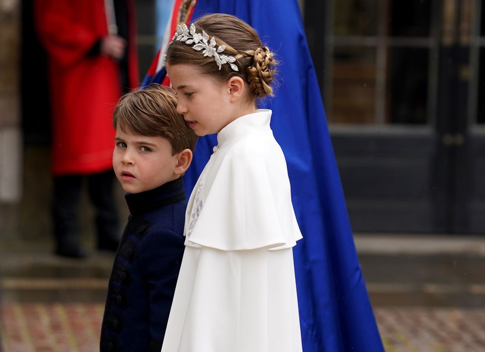 Prince Louis and Princess Charlotte