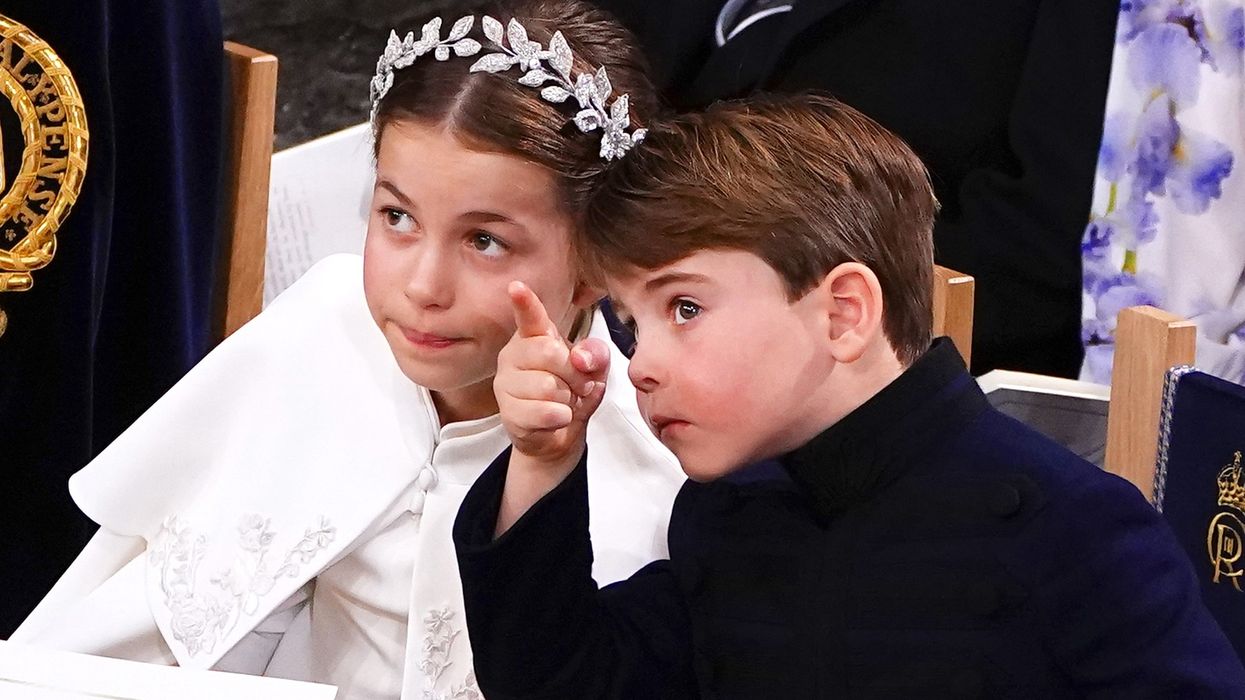 Prince Louis and Princess Charlotte