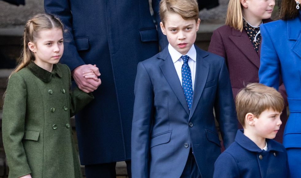 Prince Louis and Princess Charlotte