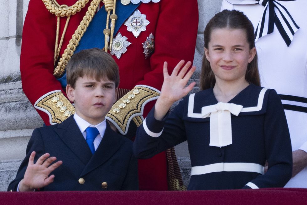 Prince Louis and Princess Charlotte