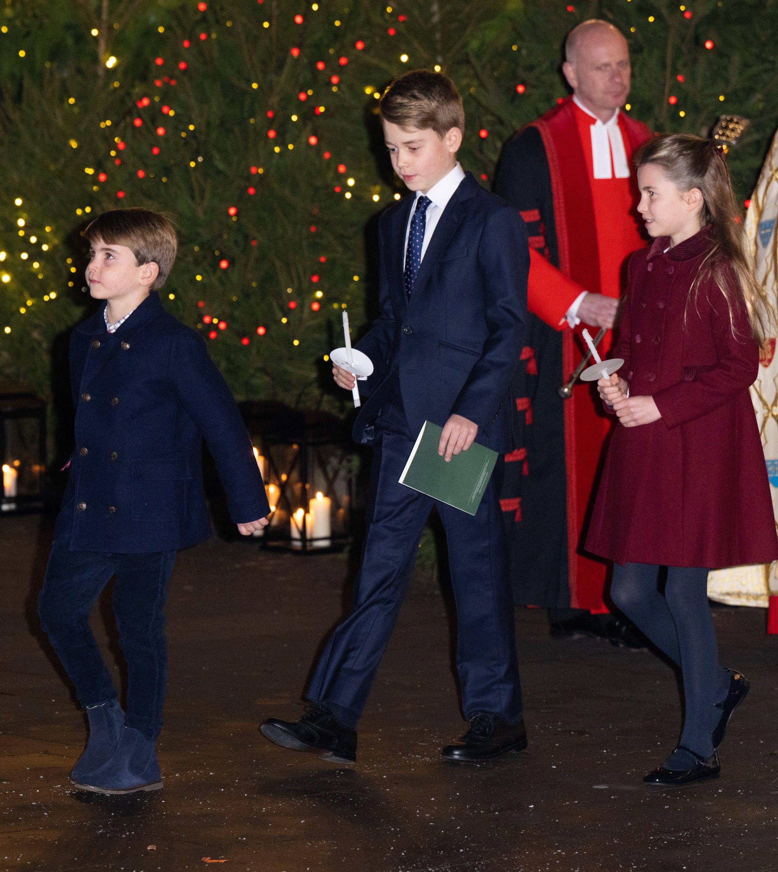Prince Louis, Prince George and Princess Charlotte