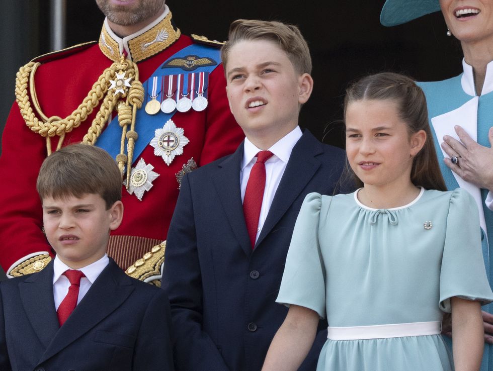 Prince Louis, Prince George and Princess Charlotte